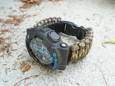 Paracord 550 CASIO G-Shock Adjustable *Detachable strap* Replacement Watchband