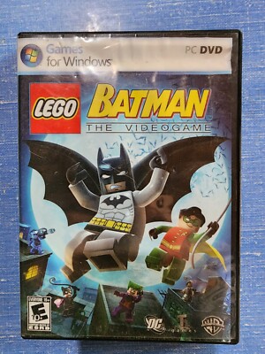 LEGO Batman PC DVD Video Game Complete Tested Good Condition