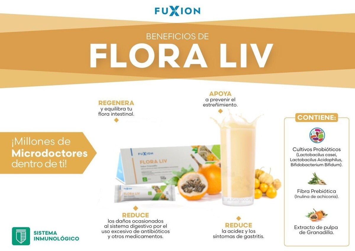 Fuxion Flora Liv-Probiotics 10 Billion CFU,Essential MultiVitamin