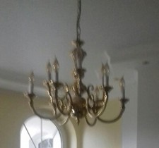 Kronleuchter Kolarz Antik Hängelampe Messing, schön , Einzelstück