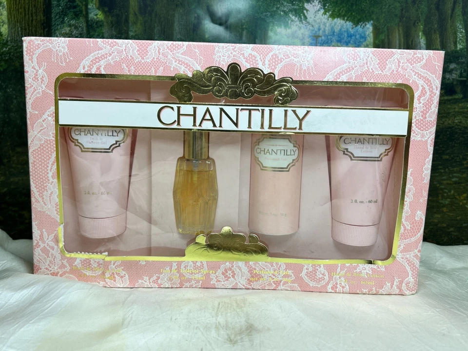 CHANTILLY BY DANA 15ML EDT SPRAY/ 60ML SHOWER GEL/ 56G TALC/ 60ML BODY LOTION - Image 2 of 4