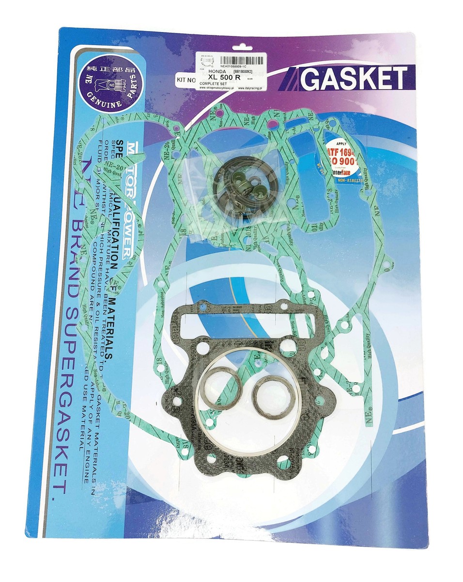 Honda XL 500 R S XR500 Motorcycle Engine Complete Gasket Set