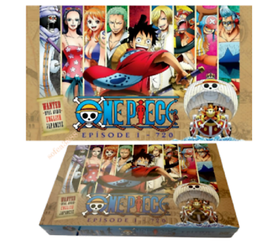 Anime DVD One Piece Episode 1-720 Complete ENGLISH DUBBED Box Set