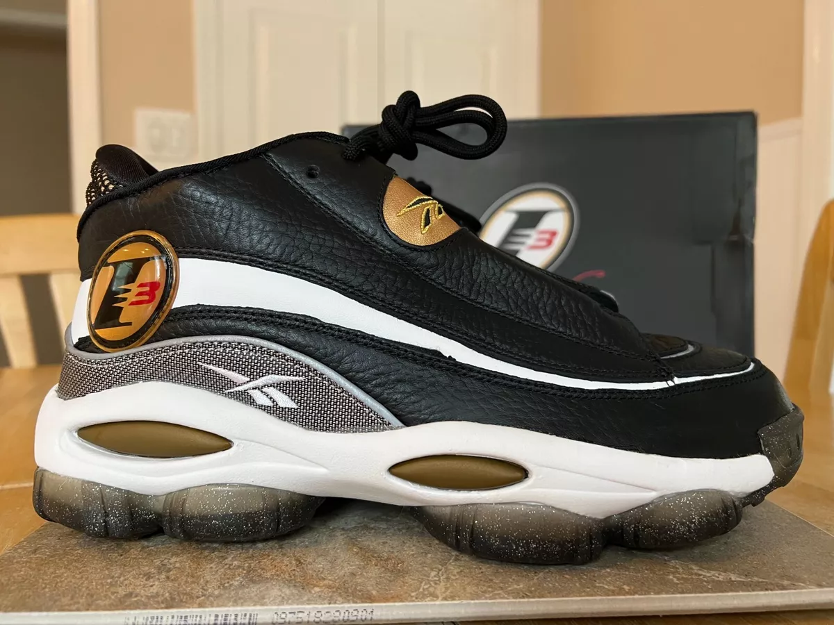 REEBOK CLASSIC MEN S SHOES SIZE 9.5 39577 BLACK THE ANSWER DMX 10