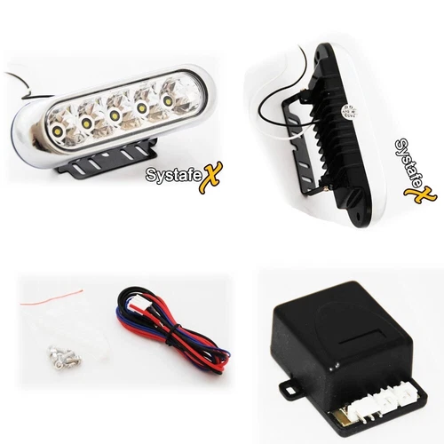 KFZ PKW Auto LED Licht Tagfahrlicht Schweinwerfer Nachrüsten E4 Zulassung - Bild 4 von 4