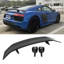 46" GT-Race Glanz Schwarz Heckflügel Heck Spoiler Heckspoiler Für Audi R8 Coupe
