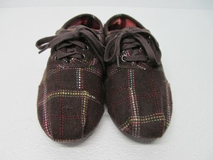 plaid flats