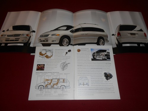 1996 CHRYSLER TOWN & COUNTRY 46 Page PRESTIGE BROCHURE + 16 p. STANDARD CATALOG - Picture 5 of 6