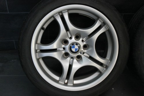 Original BMW 3er e46 M Alufelgen 17 Zoll Winterräder NEU Satz 225 45 245 40 r17 - Bild 2 von 6