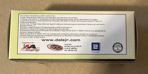 2008 Dale Earnhardt Jr Mountain Dew Old New School 1:64 scale car - Picture 3 of 3