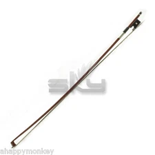 High Quality 1/8 Size Violin Bow Hand Carved Brazilwood Fiddle Free Shipping