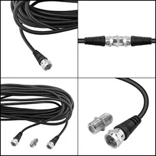 15ft TV Antenna Extension Coaxial Cable for Digital TV