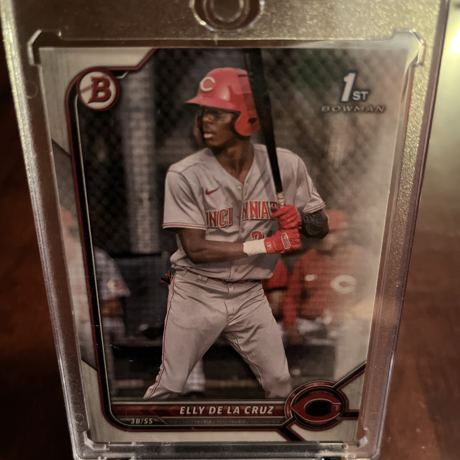 2022 Elly De La Cruz 1. Bowman Rookie Karte RC Rot BPPF50 1. Auflage