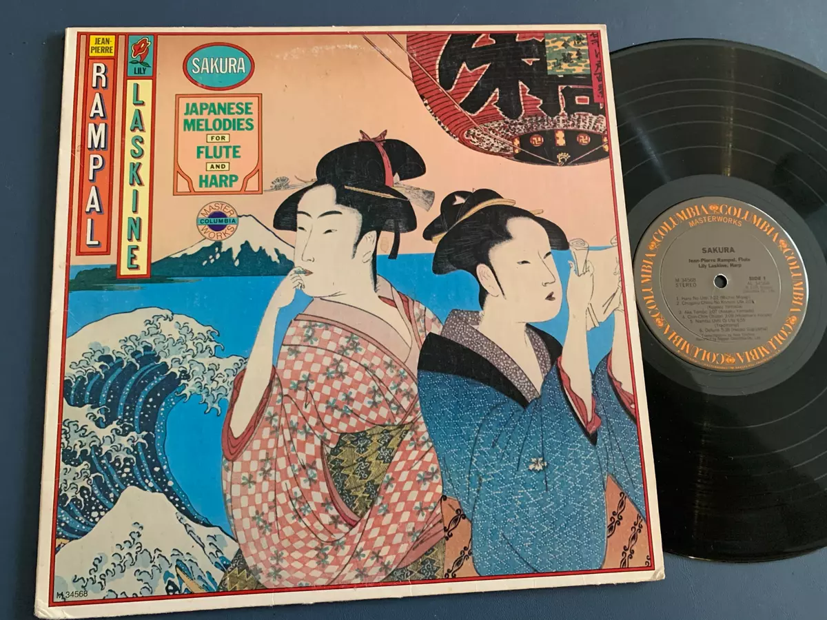 JEAN PIERRE RAMPAL SAKURA JAPANESE MELODIES FOR FLUTE AND HARP