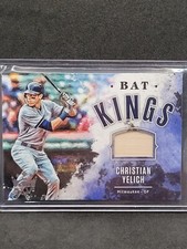 2019 Panini Diamond Kings Baseball Christian Yelich Bat Kings # BK-CY