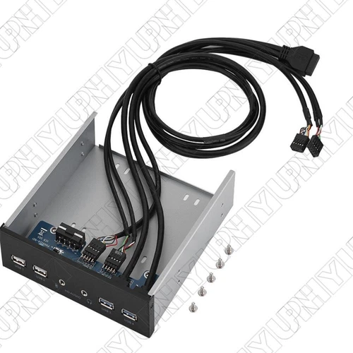 5.25'' Front Panel With HD-Audio Port For WinXP/2003/VISTA/2008/Windows 7/WIN8