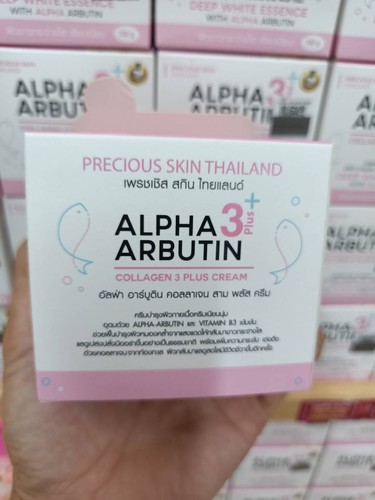 Alpha Arbutin Collagen Whitening Body Cream 3 PLUS Alpha Arbutin 100 ml. - Picture 2 of 8