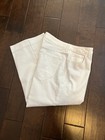 Women Old Navy White Wide Leg ankle Length Jean size 14 — photo 4