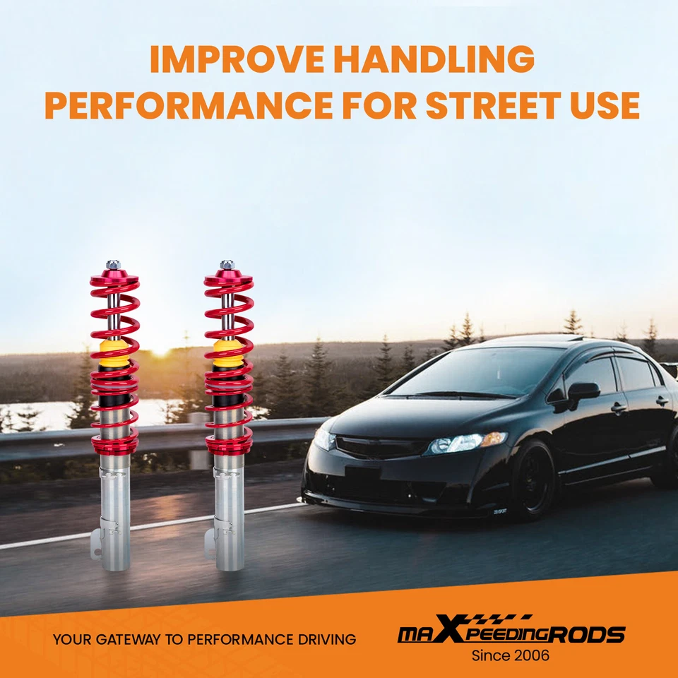 Kit Assetto a Ghiera Ammortizzatori for VW Golf 4 1J1 2.3 V5 1.9 TDI SDI - Imagen 3 de 4