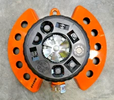 Dramm ColorStorm 9-Pattern Premium Turret Sprinkler, Heavy Duty (Orange)