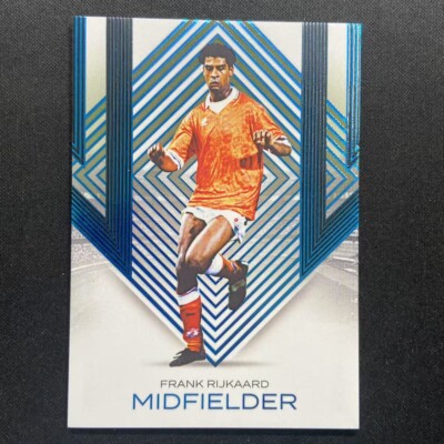 2024 Futera Incredible Frank Rijkaard Midfielder Blue 12/27