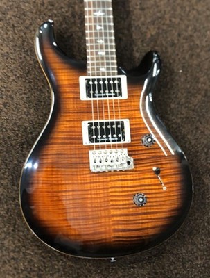 PRS SE Custom 24 Electric Guitar Sunburst with Changed Pickups and Tuners - USED