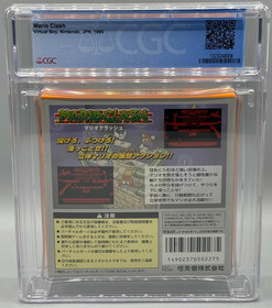 Mario Clash Nintendo Virtual Boy JP Release New CGC 9.6 Unopened Graded