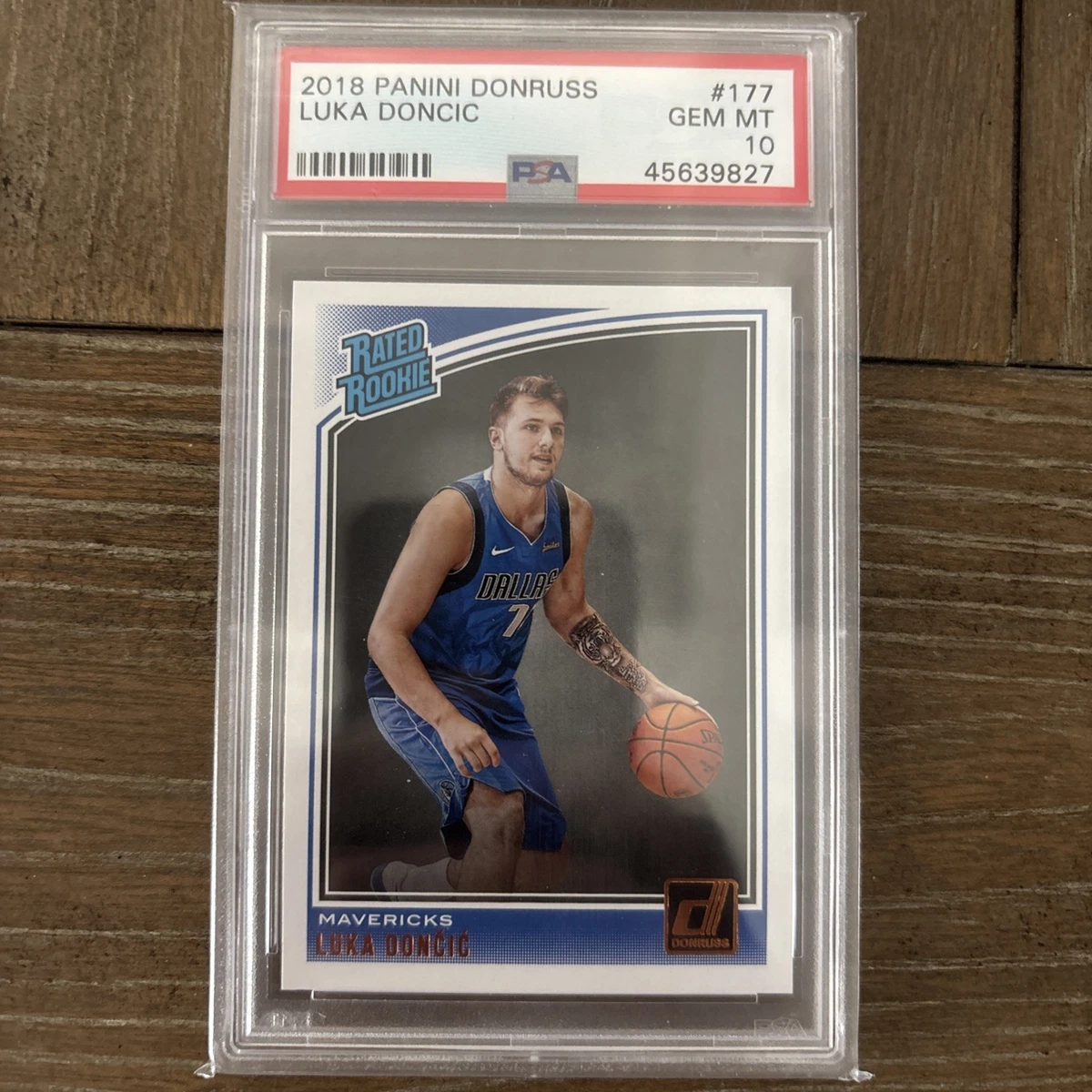 Luka Dončić 10 Graded Basketball Rookie Sports Trading Cards