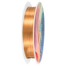 0.2mmx25m Jewelry Wire, 32 Gauge 82FT Craft Wire Copper Wire, Copper Tone