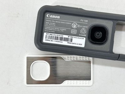1day ship Canon iNSPiC REC FV-100 Gray Waterproof Wearable Camera