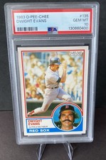POP  15  HIGHEST GRADED — 1983 O-Pee Chee Dwight Evans  #135 PSA 10 GEM MINT