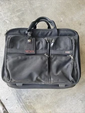 Tumi Alpha 26004D4 Expandable Organizer Computer Brief Ballistic