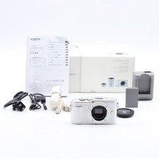 OLYMPUS PEN E-PL10 Mirrorless Camera Body, White Shutter Count:1644 