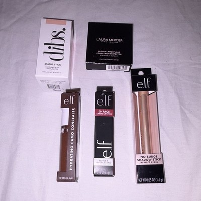 e.l.f., ILIA & Laura Mercier Makeup Lot: Concealer, Lip, Shadow, Stick