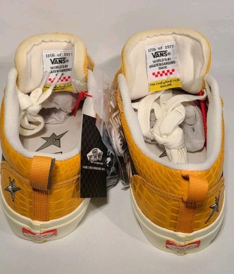 Carpet Company x Vans Old Skool 36 VCU | Mens 10 | Yellow Croc Skin #1156/1977