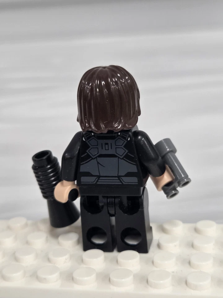 LEGO Soldado de Invierno Minifigura sh215 Marvel MCU Usado Piezas Mixtas Foto 4 de 4