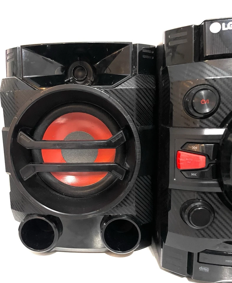 Mini sistema estéreo Hi-Fi LG CM4360 reproductor de CD Bluetooth AM/FM USB MP3 CD-R/RW C4 Foto 2 de 4