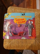 Product Image: Pee-wee Herman Figure w/ Scooter & Helmet – 1988 Matchbox On Card Vintage Rare