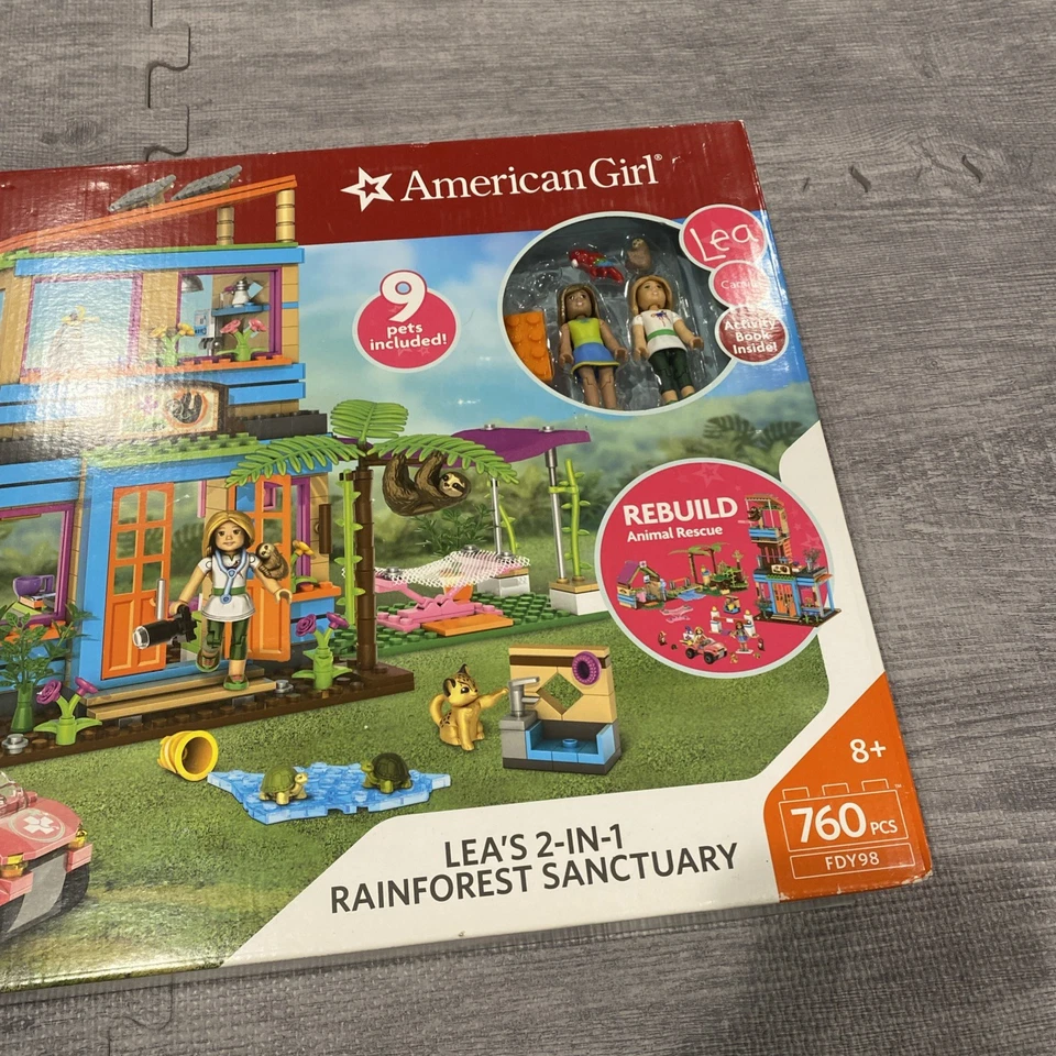 Mega Construx American Girl Leah’s 2 en 1 Rainforest Sanctuary Foto 2 de 4