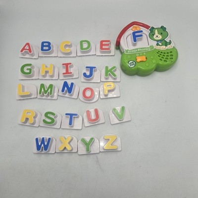 Leap Frog Scout Fridge Phonics Magnetic Alphabet Letters Sounds Complete Working