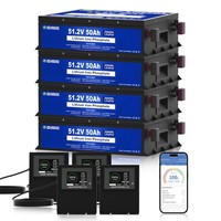 5KW 48V 50Ah 100Ah 200Ah Bluetooth Lifepo4 Akku Lithium Batterie Wohnmobil