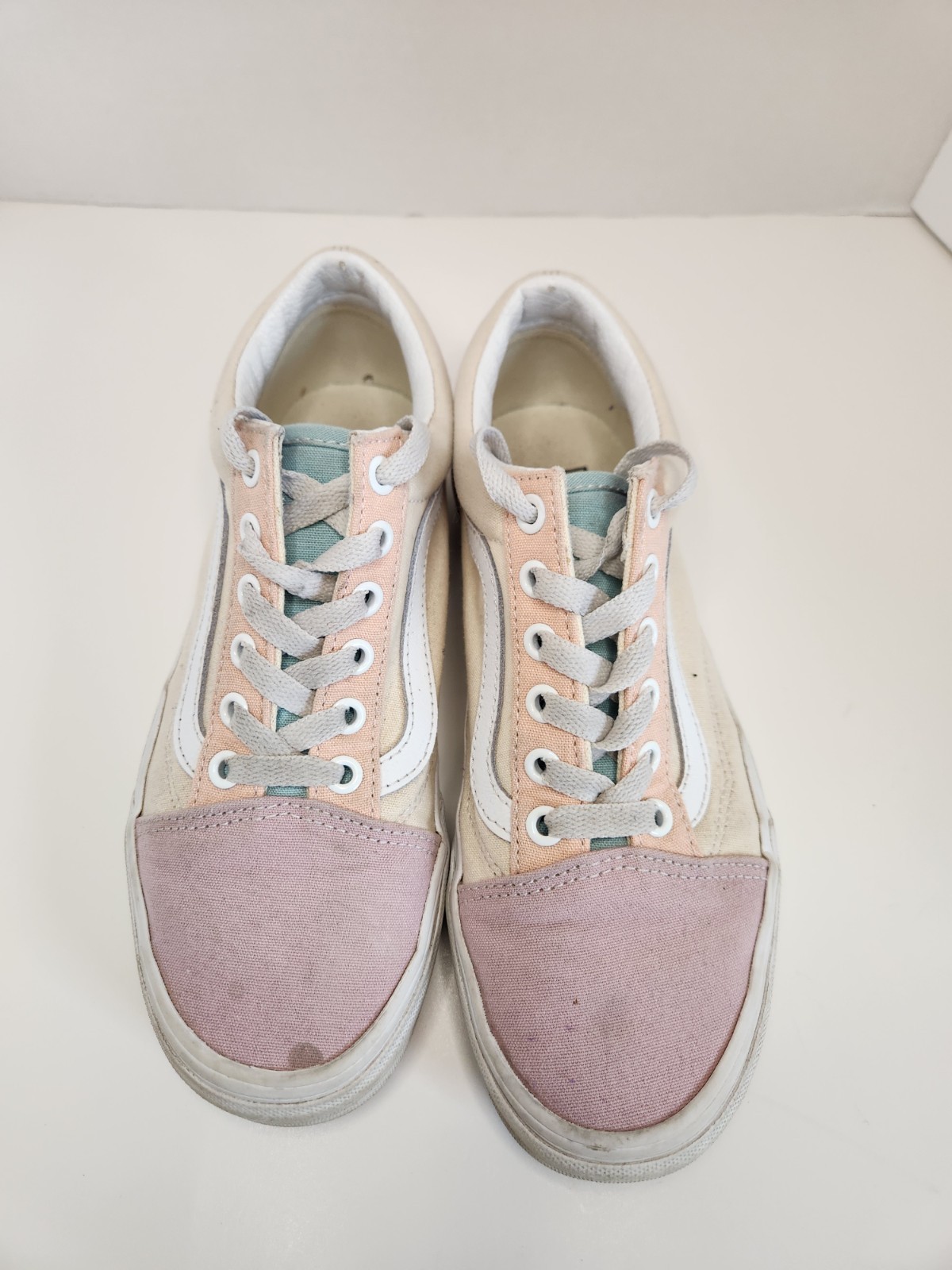 Vans Old Skool Shoes Unisex Men 5 Women 6.5 Multicolor Canvas Skate Sneakers thumbnail 2