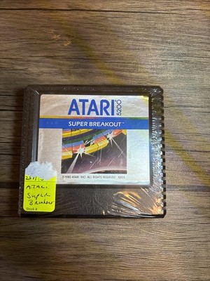 Super Breakout (Atari 5200, 1982) -Cartridge Only -Tested Works