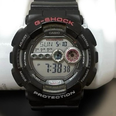 CASIO G-SHOCK GD-100-1AJF Men's Watch Black Digital