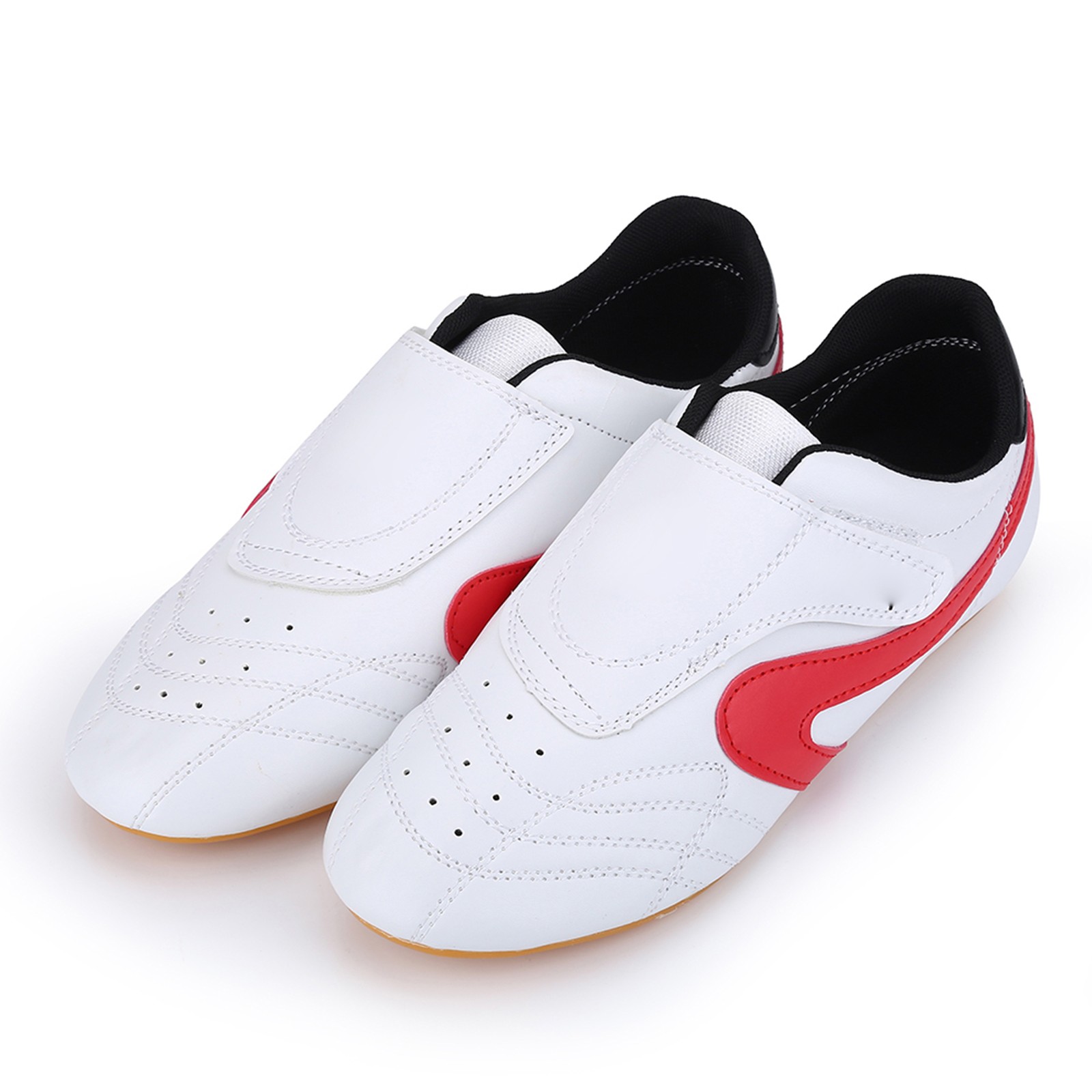 1 Pair Of Taekwondo Shoes For All Ages - Comfortable PU Leather