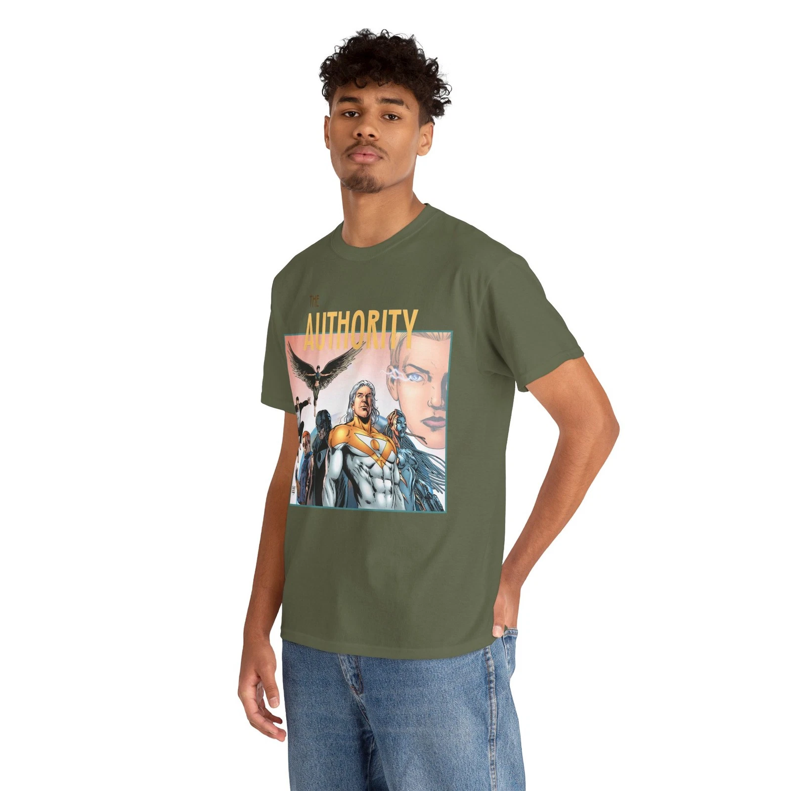 Authority T-Shirt - Wildstorm/DC Comics - Phil Jimenez Art - Apollo, Midnighter