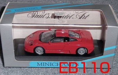 1/43 Bugatti Eb110 Red Minichamps