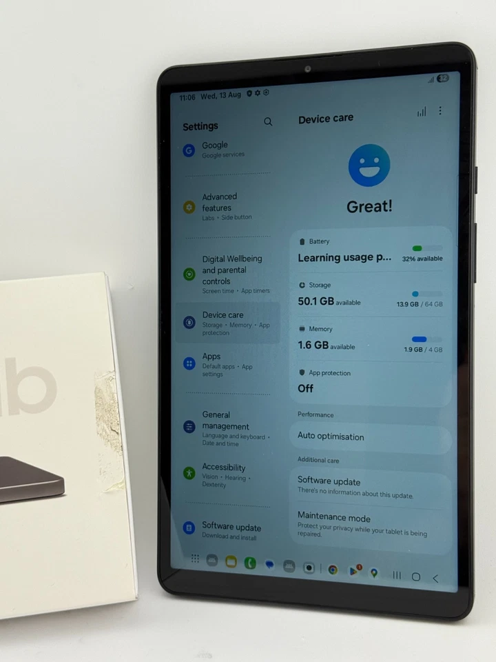 Samsung Galaxy Tab A9 8.7in 64GB 4GB Wi-Fi Tablet - Graphite - Image 4 of 4