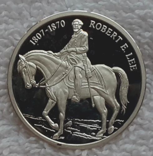 8.6 gram .999 Fine Silver Proof - Civil War Collection *Robert E Lee*
