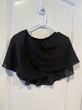 Girls Ballet Dance Skirt for 3-12 Years Pull On On/Wrap Chiffon Dance Skirt